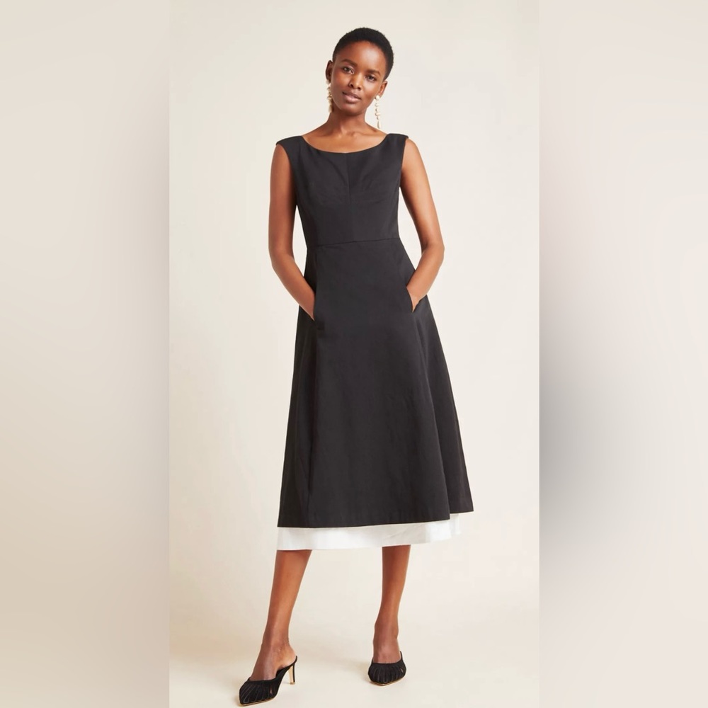 Stunning Anthropologie Tracy Reese Maria Midi Dress NEW